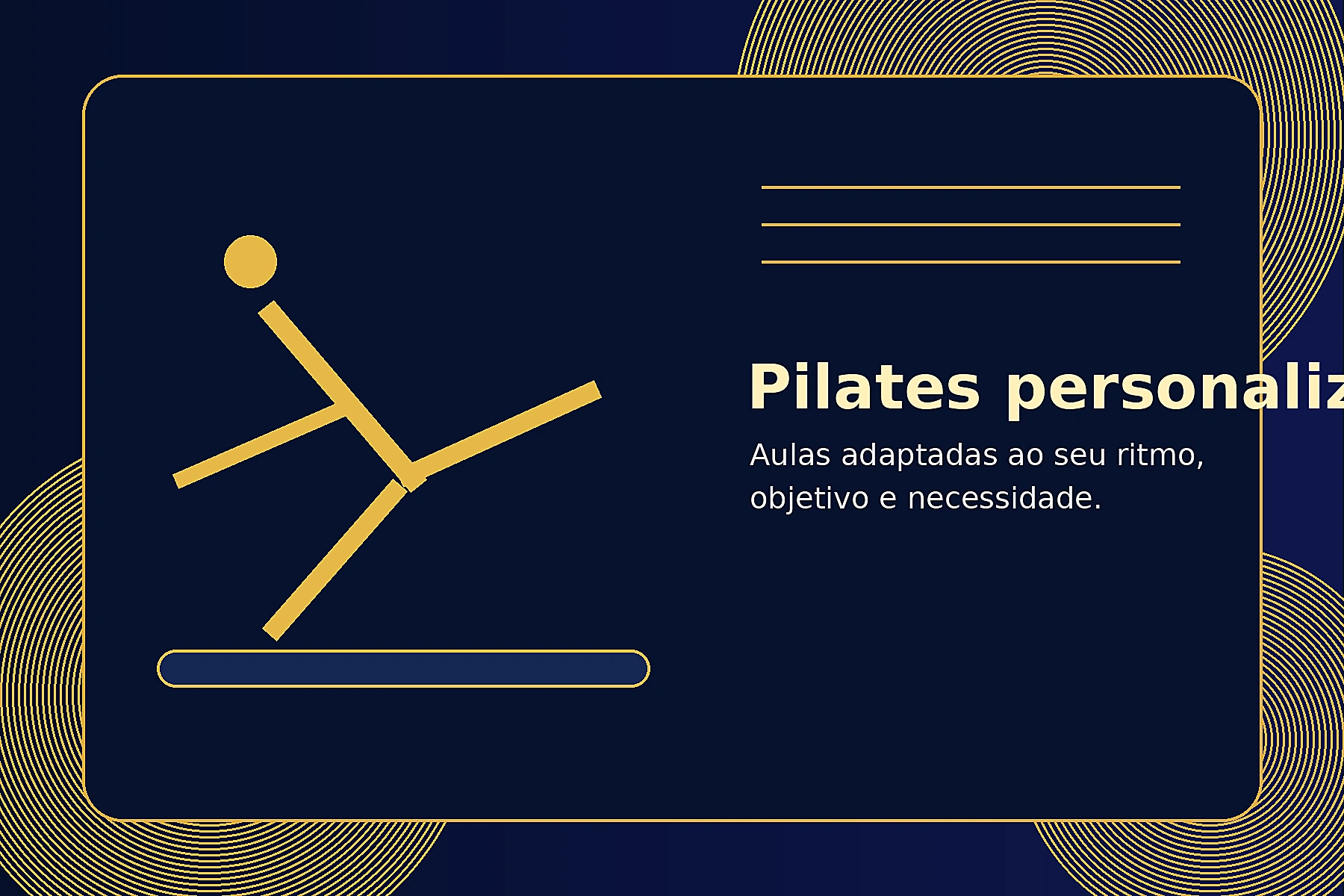 Imagem genérica de Pilates personalizado